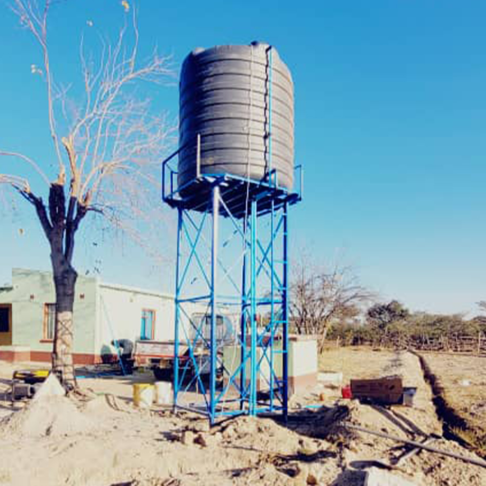 5000L Water Tank on Stand